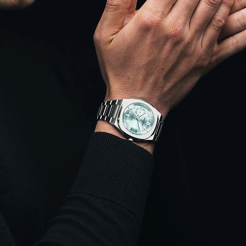 Hot Selling Watch Calendar Luminous Sports Quartz Watch Stainless Steel Wrist Hand Clock Waterproof Sport Watches