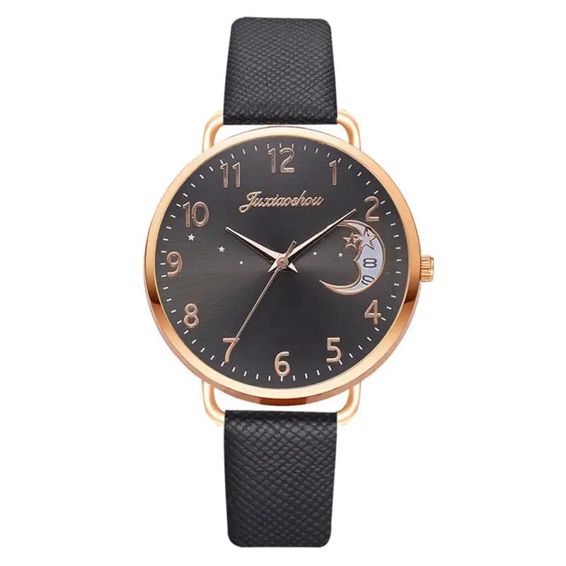 Women Fashion White Watch Quartz Leather Ladies Wristwatches 2023 New Brand Simple Number Dial Woman Clock Montre Femme