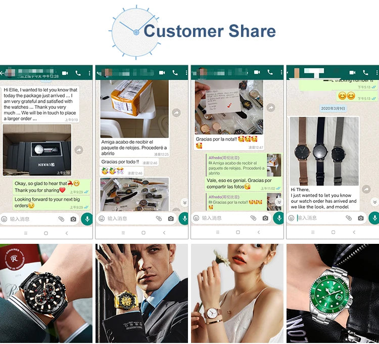 Hannah Martin Vava Voom 2741 Fashion Men's Watches Brand Waterproof Stainless Steel Business High End Date Quartz Watch for Men