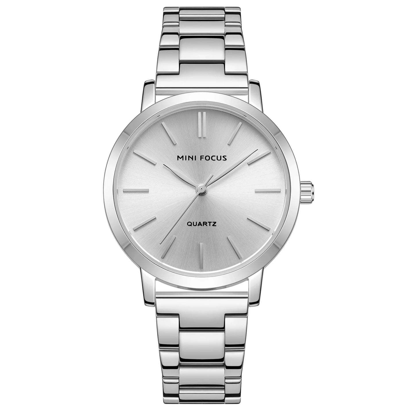MINI FOCUS MF0307L Femme Classic Elegant Watches Solid Stainless Steel Band Waterproof With Japanese Movement Women Quartz Watch