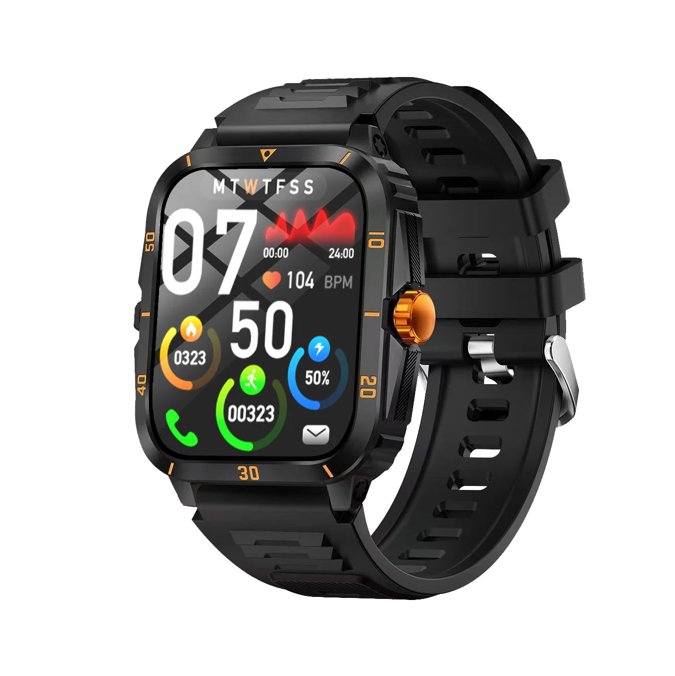 2024 Call Android Smart Watch H23 Music Contril Mult Sport Model Pedometer Fashion Smart Watches