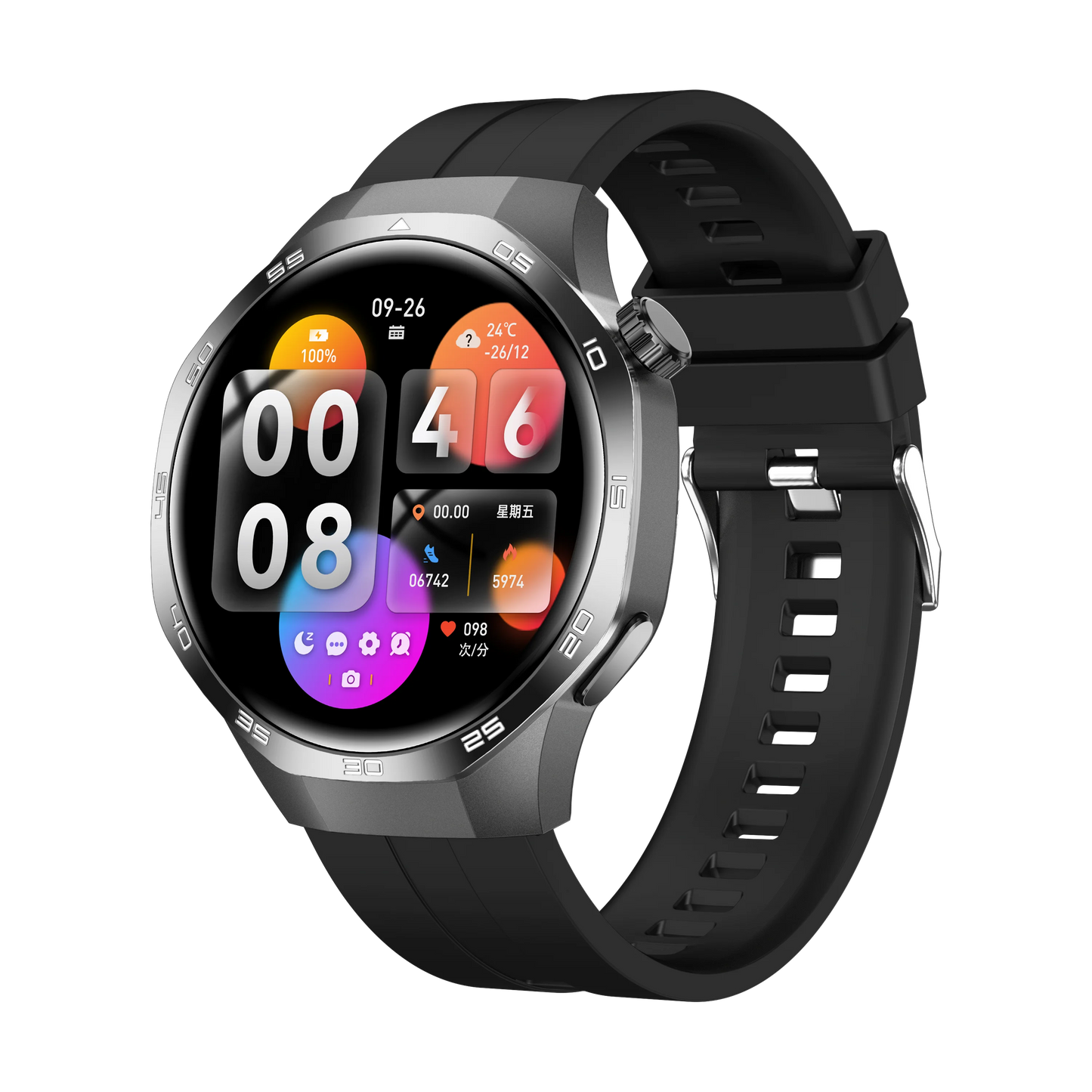 2025 Fashion Smart Watches Sports Smart Watch 5 Max Men Business Ecg Ppg BT Call Multiple Motion Modes Fitness Sports Watches