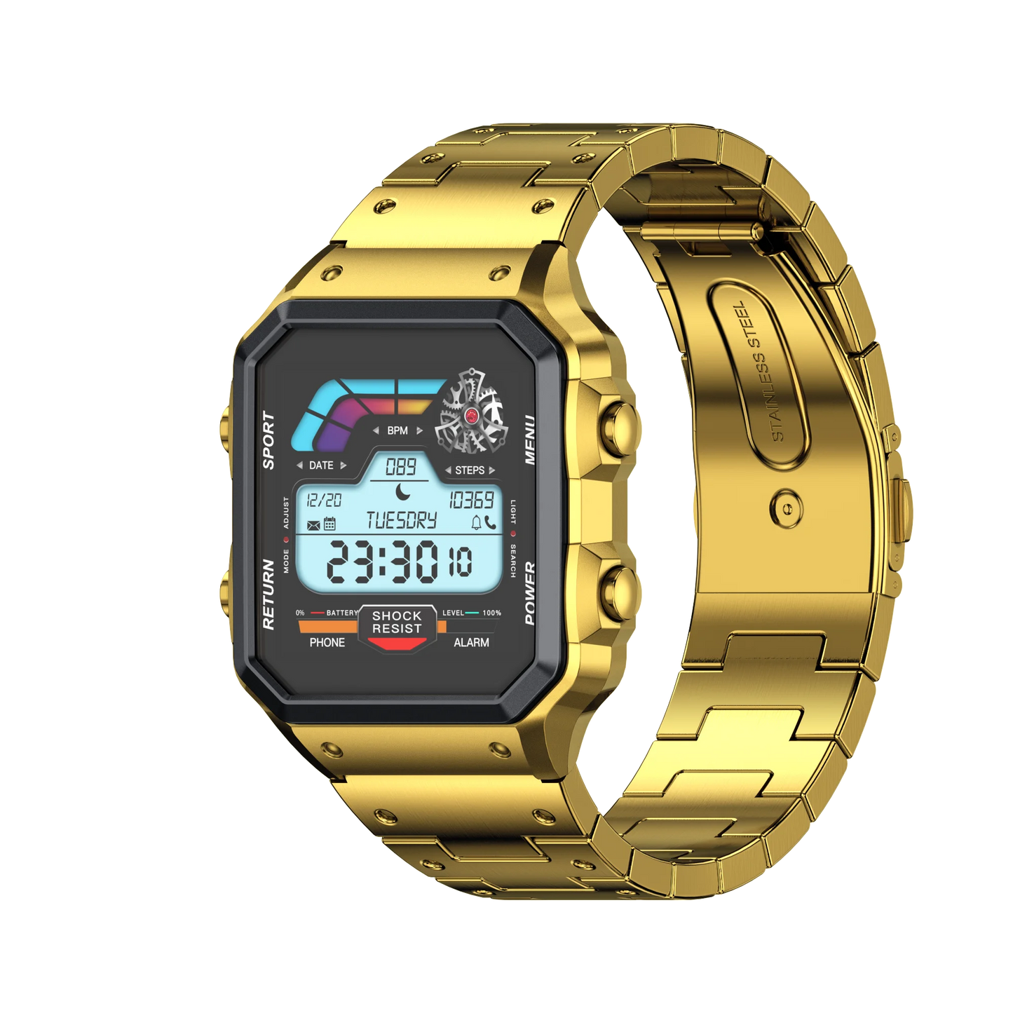 Smartwatch Smart Watch High-end Luxury Man Watch 2024 Aiweile AW38 Waterproof for Android IOS Fitness Original Bluetooth Hebrew