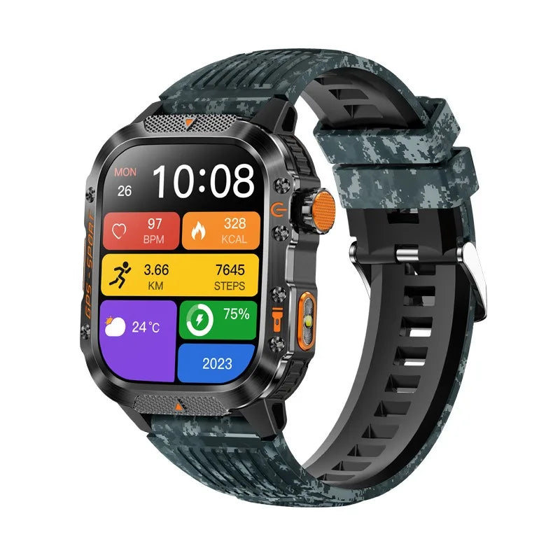 2025 New GPS Smart Watch for Men's Satellite Positioning Sports Waterproof Heart Rate Monitoring Multifunctional Women's Watches