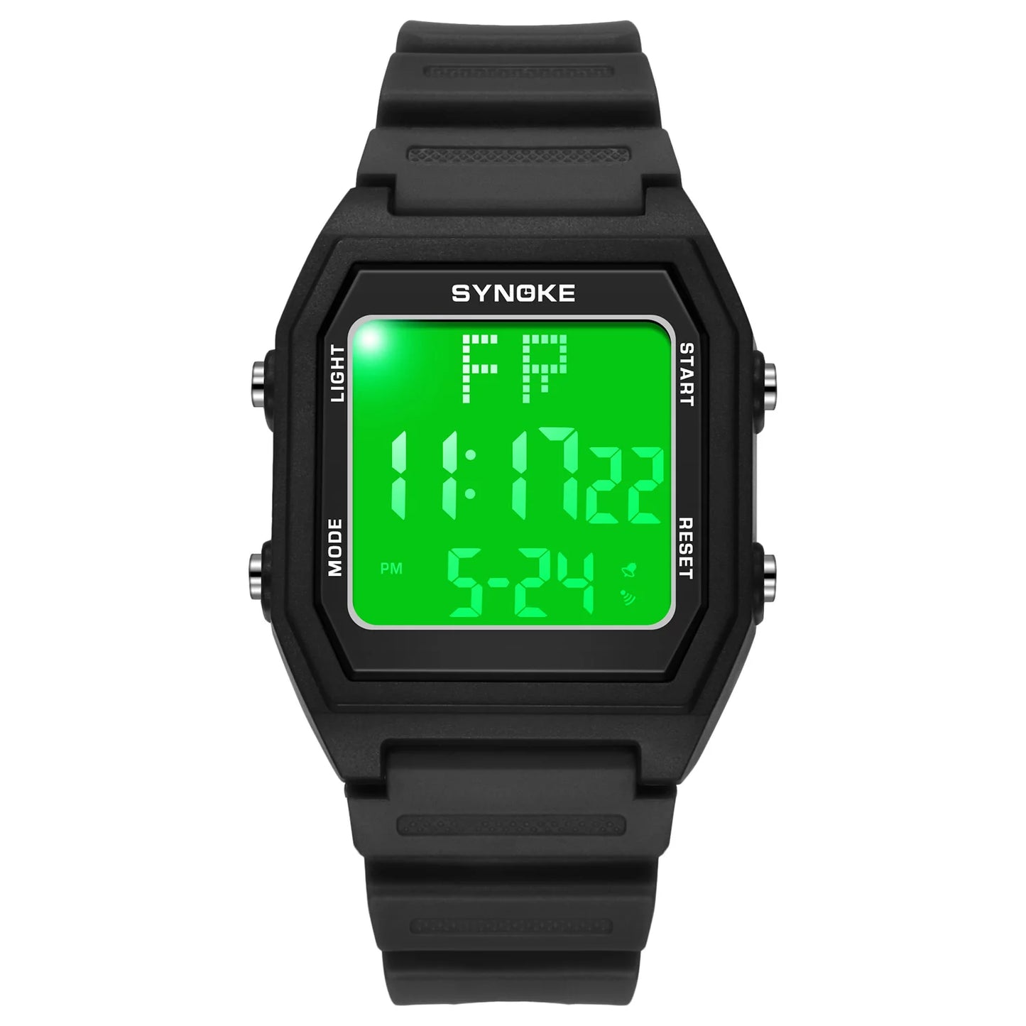 Men's Sports Watch , Digital Display, Square Dial, Fashionable TPU Strap, Ideal for Students