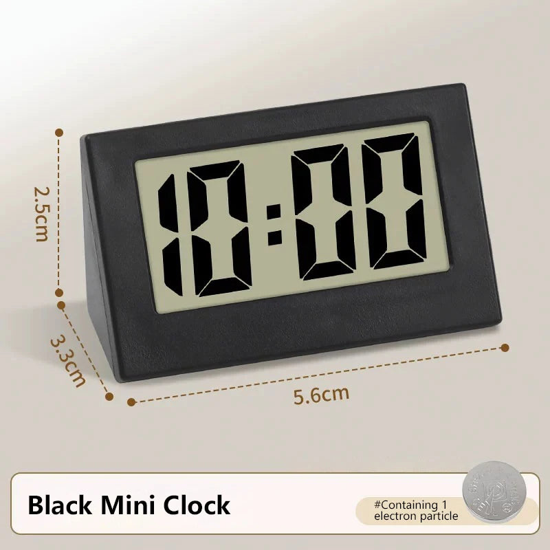 Clock Mini Simple Electronic Clocks Student Clock Portable Desk Clock Bedside Clock Car Clock Real Time Display Digital Clock