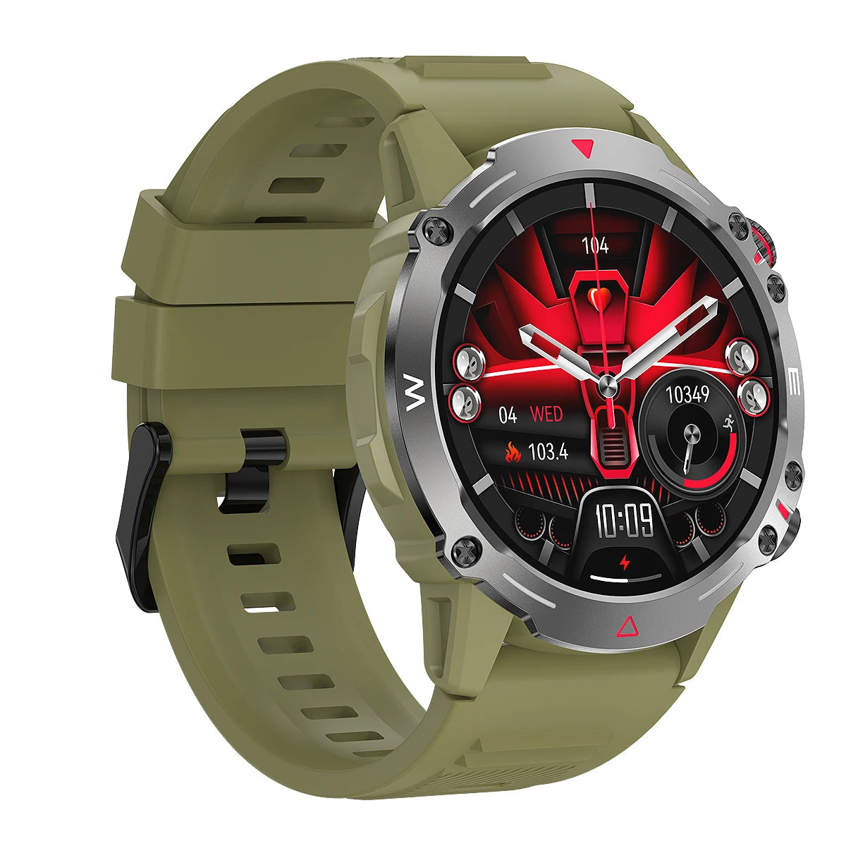 Smart Watch Wireless Wristwatch 1.43Inch Full Touch Screen Multiple Sports Modes Waterproof Smart Watch Fitness Watch For Unisex