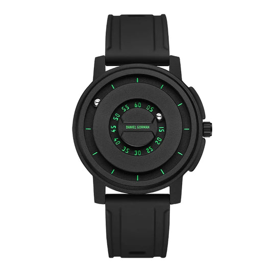 Silicone Band Magnetic Levitation Hands Watch for Men 3 ATM Waterproof Quartz Movement Quartz Watches
