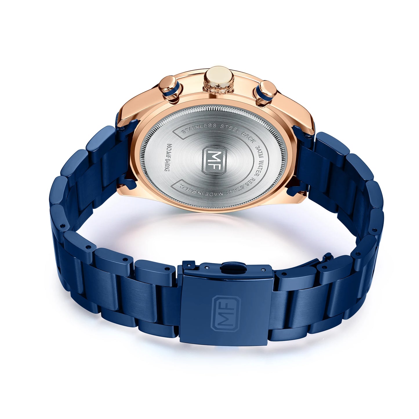 Top-Ranking MINI FOCUS MF0403G Business Watch Men High End Big Dial Waterproof Luminous With Stainless Steel Band Quartz Watches