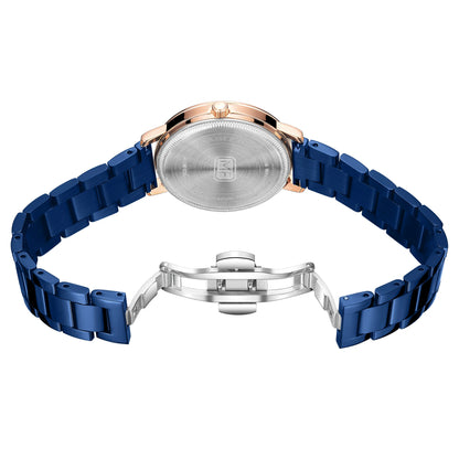 MINI FOCUS MF0307L Femme Classic Elegant Watches Solid Stainless Steel Band Waterproof With Japanese Movement Women Quartz Watch