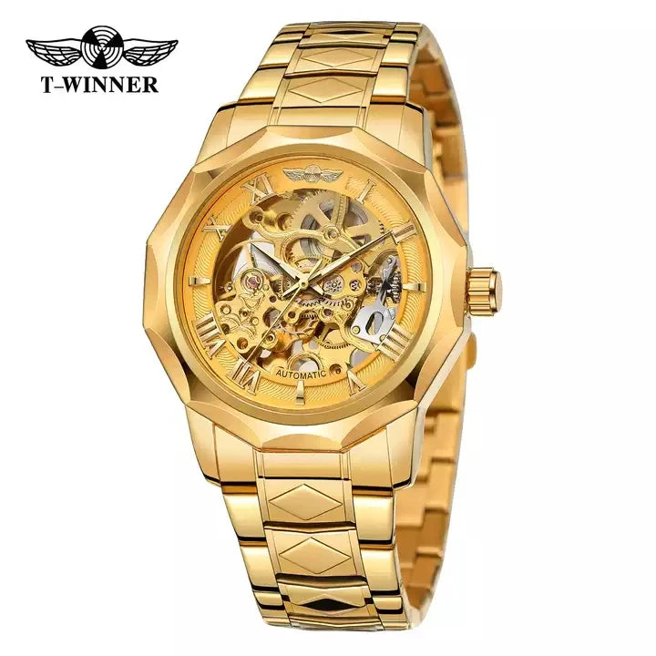 Winner Luxury Automatic Watches for Mens Mechanical Watch Fashion  Design Styles Stainless Steel Wristwatches Relogio