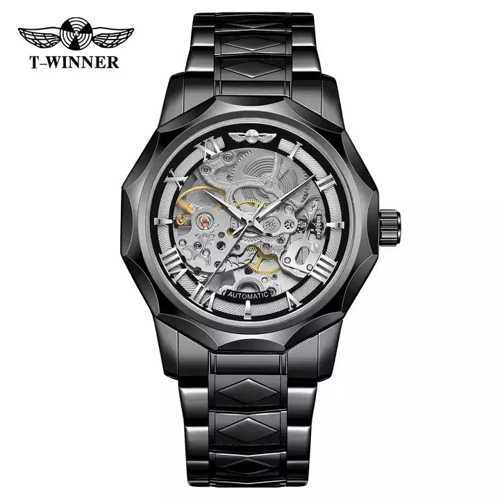 Winner Luxury Automatic Watches for Mens Mechanical Watch Fashion  Design Styles Stainless Steel Wristwatches Relogio