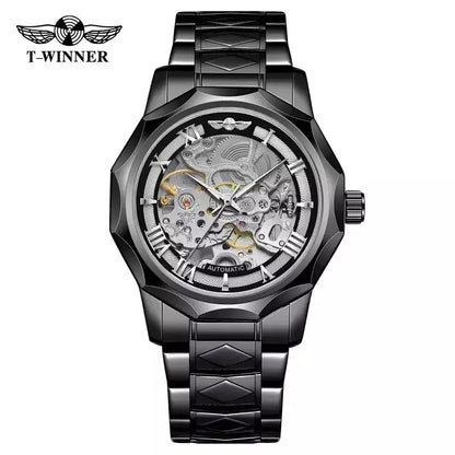 Winner Luxury Automatic Watches for Mens Mechanical Watch Fashion  Design Styles Stainless Steel Wristwatches Relogio