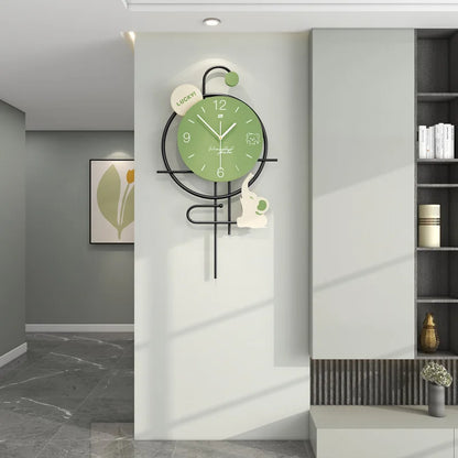 Hipster Elephant Minimalist Wood Wall Clock Modern Nordic Wall Clock Home Decor Luxury for Living Room