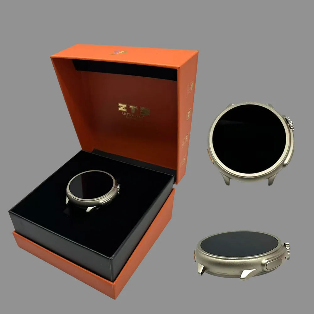 2025  ZT3 Ultra MAX Smart Watches BT Calling Intelligent Health Tracking Smartwatches NFC Message Reminder Smartwatch