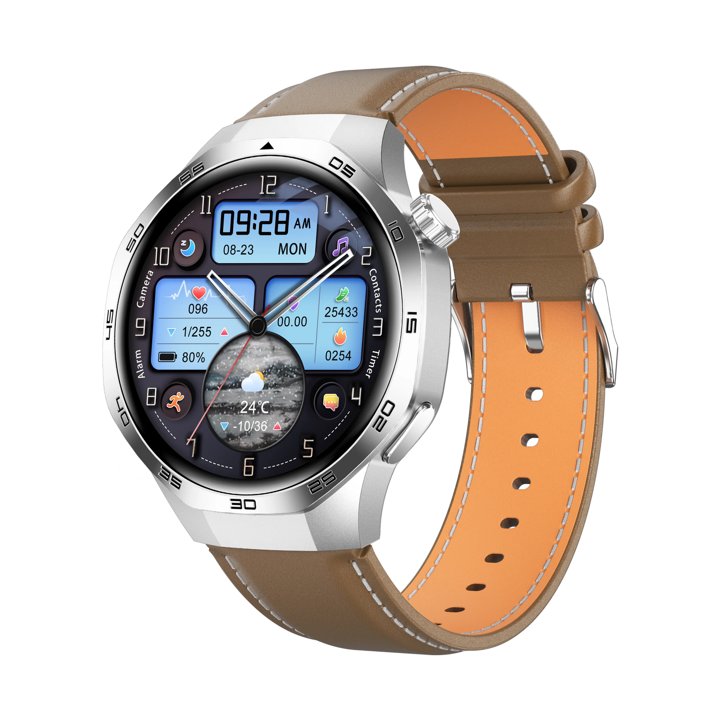 2025 Fashion Smart Watches Sports Smart Watch 5 Max Men Business Ecg Ppg BT Call Multiple Motion Modes Fitness Sports Watches