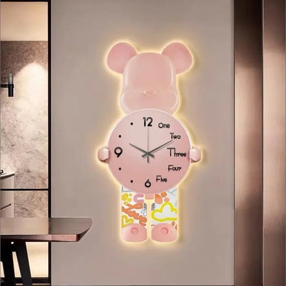 30*60 New 3d Large Metal Metallic Wall Art Clock Customized Home Decor Dropshiping Products 2024 Decoration Watch for House