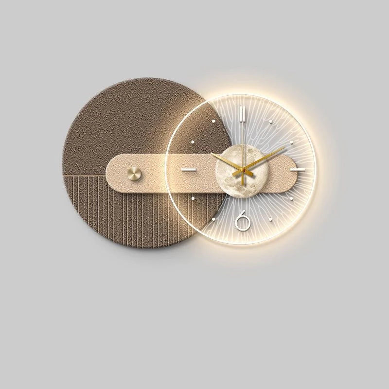 72x49cm Large Wall Clock New 3d Art Customized Home Decor Dropshiping Products 2024 Decoration Large Watch