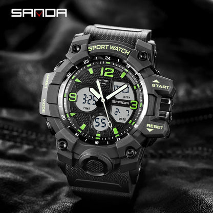 Men Sports Watches G Style Black Wrist Watch Led Digital 50M Waterproof Watch for S Shock Male Clock Relogio Masculino Dropship