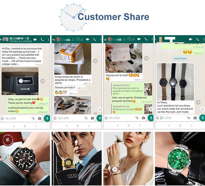 Hannah Martin Vava Voom 2741 Fashion Men's Watches Brand Waterproof Stainless Steel Business High End Date Quartz Watch for Men