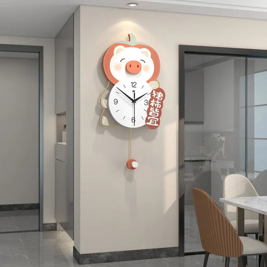 Creative Home Decorative Nordic Metal 3d Modern Minimalist Wall Clock for Living Room Office Shop