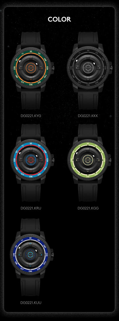 Planet Series New Design Magnetic Analog Iron Ball Original Brand Waterproof Luminous Luxury Watches Men Quartz Watches
