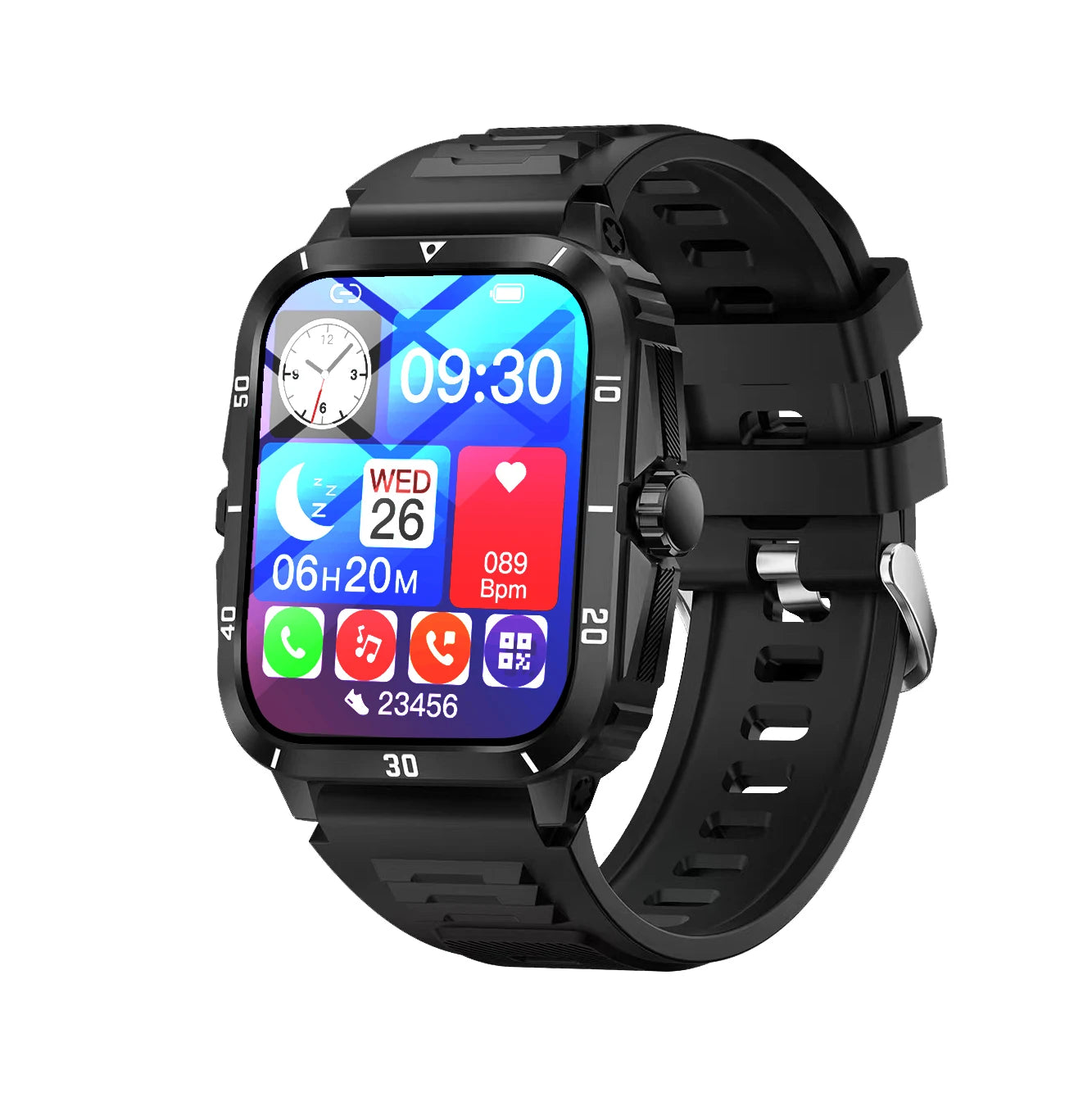 2024 Call Android Smart Watch H23 Music Contril Mult Sport Model Pedometer Fashion Smart Watches