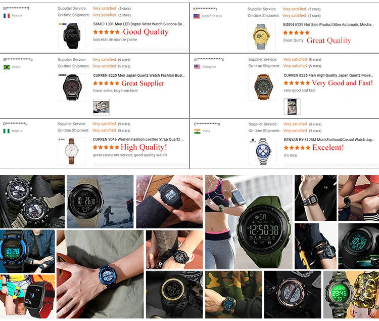 POEDAGAR 983 Men Square Waterproof Luminous Hands Watch Luxury Chronograph Sports Quartz Reloj Hombre Men's Stainless Watches