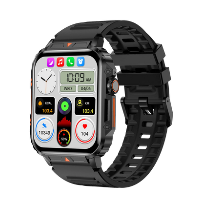 2024 V81 ODM Best Smart Watches Heart Rate SpO2 Blood Pressure Monitoring IP68 Waterproof BT Call Smart Watch