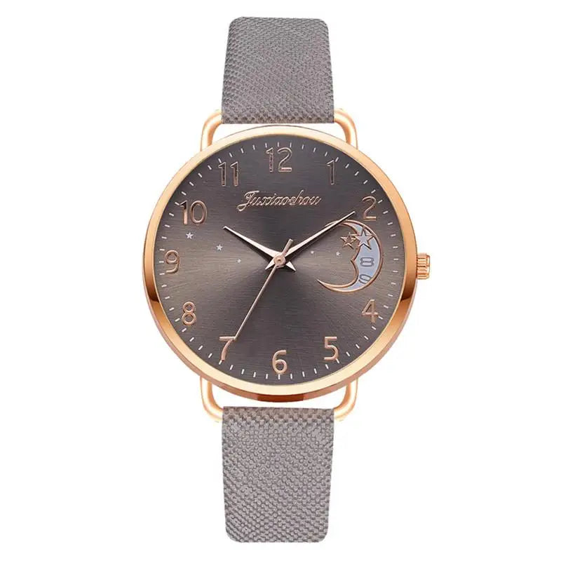 Women Fashion White Watch Quartz Leather Ladies Wristwatches 2023 New Brand Simple Number Dial Woman Clock Montre Femme