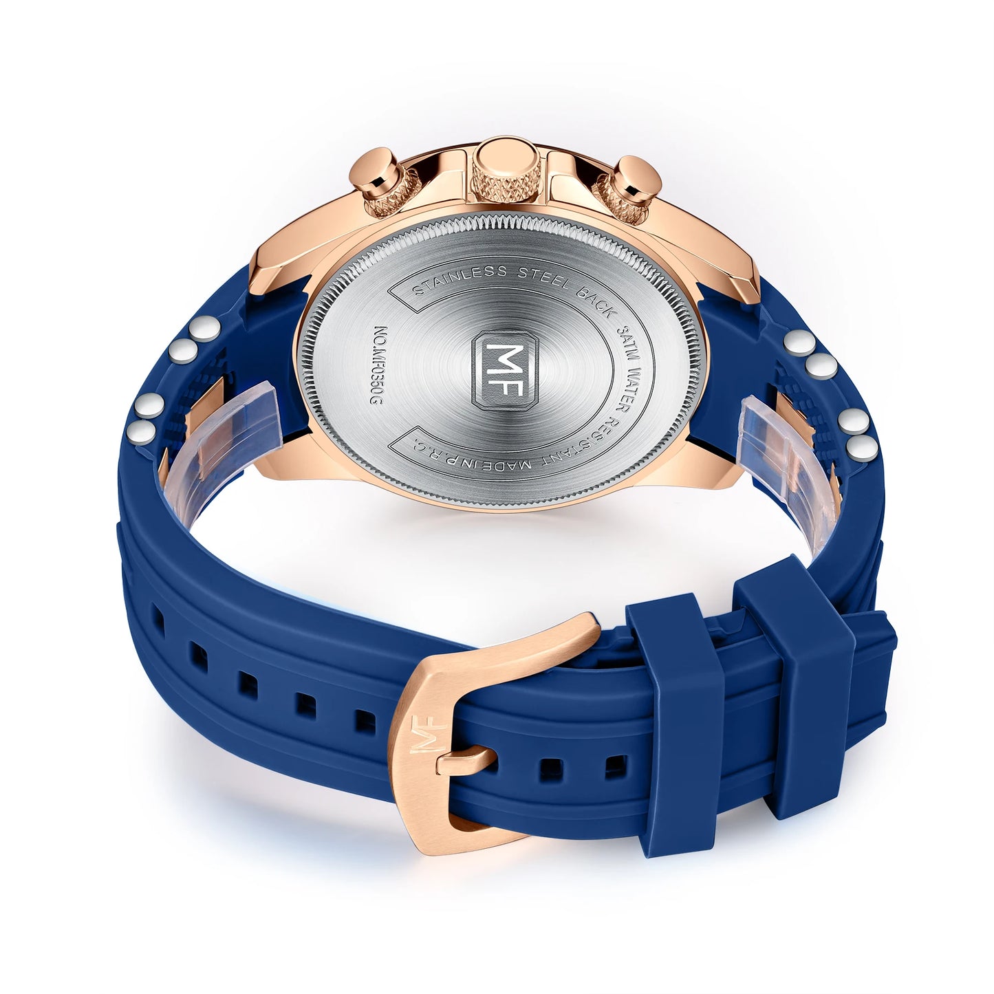 Best Selling MINI FOCUS MF0350G Luxury Quartz Watch Men Waterproof Silicone Band Waterproof Luminous Hands Wrist Watches