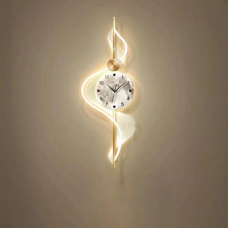 80X27CM Large Dropshipping Products 2024 Modern Pendulum Luxury Wall Hanging Clock Decorative Wall Watch Clock Home House Decor