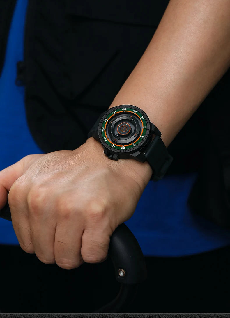 Planet Series New Design Magnetic Analog Iron Ball Original Brand Waterproof Luminous Luxury Watches Men Quartz Watches