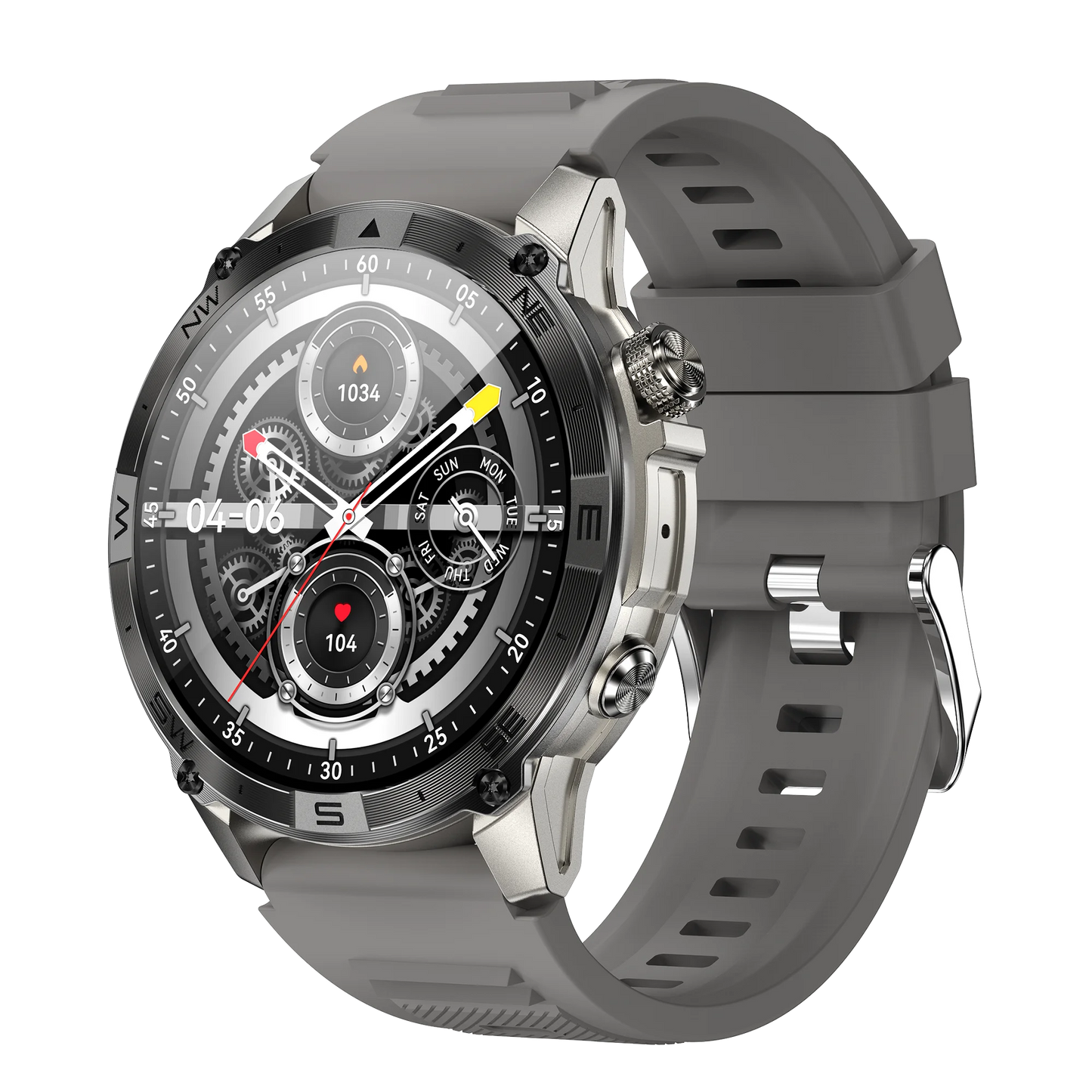 HK08 Sports Wearable Devices Waterproof Health Monitoring Smart Watches AMOLED Relogio Smartwatch