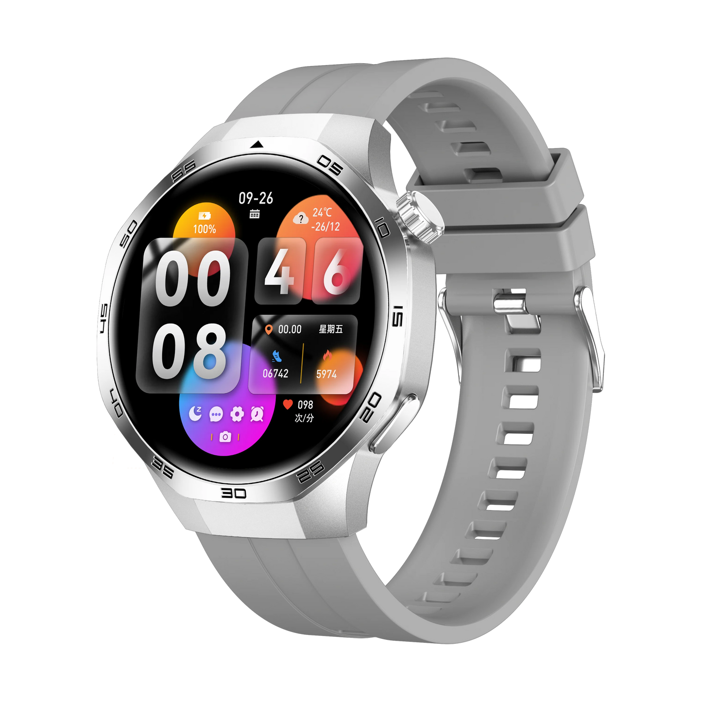 2025 Fashion Smart Watches Sports Smart Watch 5 Max Men Business Ecg Ppg BT Call Multiple Motion Modes Fitness Sports Watches