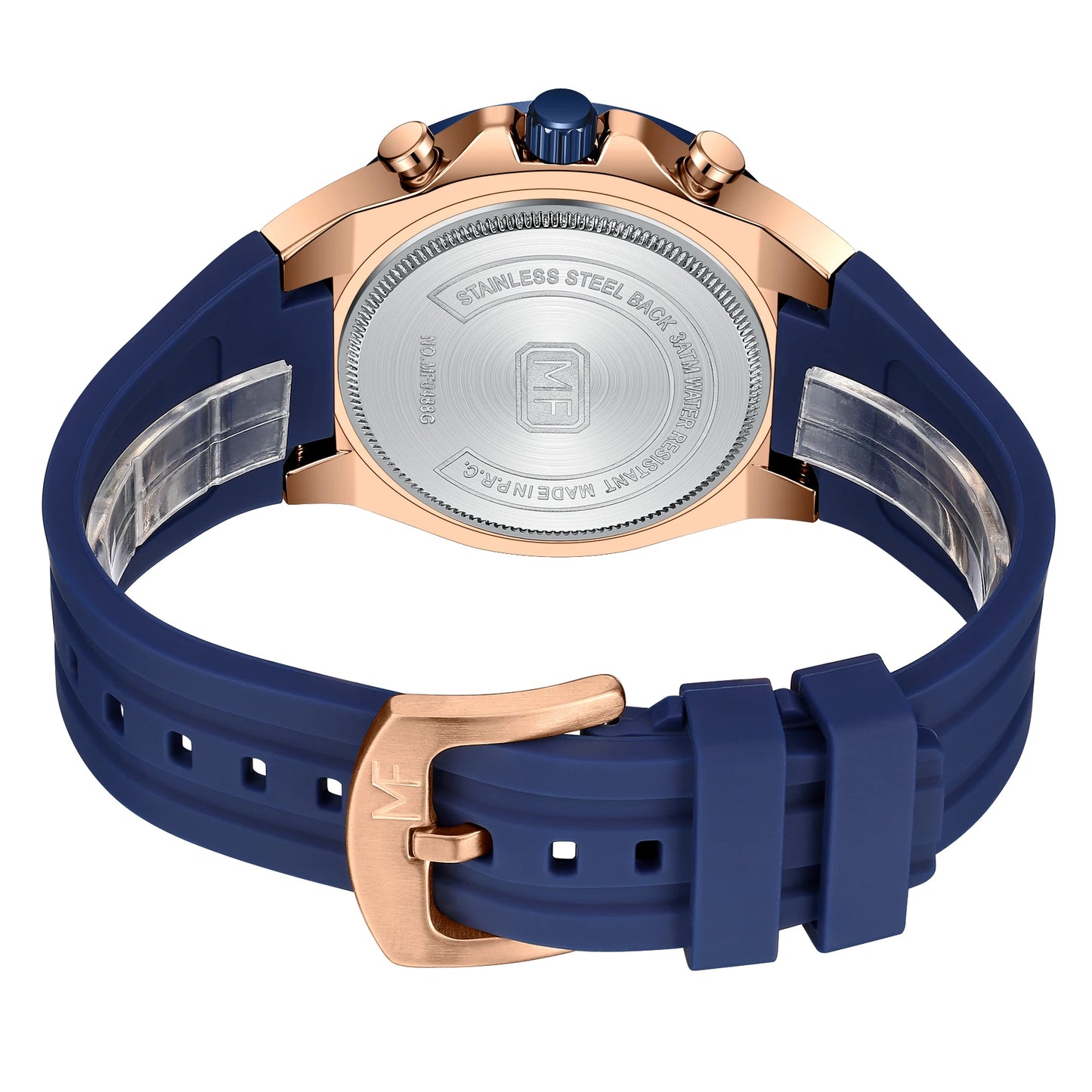 New Arrival MINI FOCUS MF0488G Sports Fashion Watch Silicone Strap Luminous Hands Waterproof Men Quartz Watches