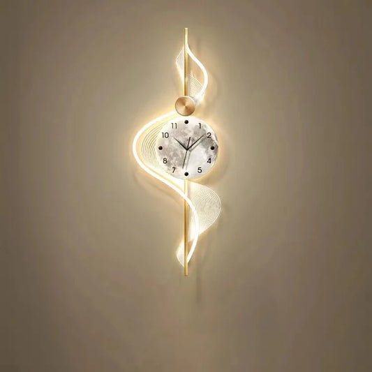 80X27CM Large Dropshipping Products 2024 Modern Pendulum Luxury Wall Hanging Clock Decorative Wall Watch Clock Home House Decor