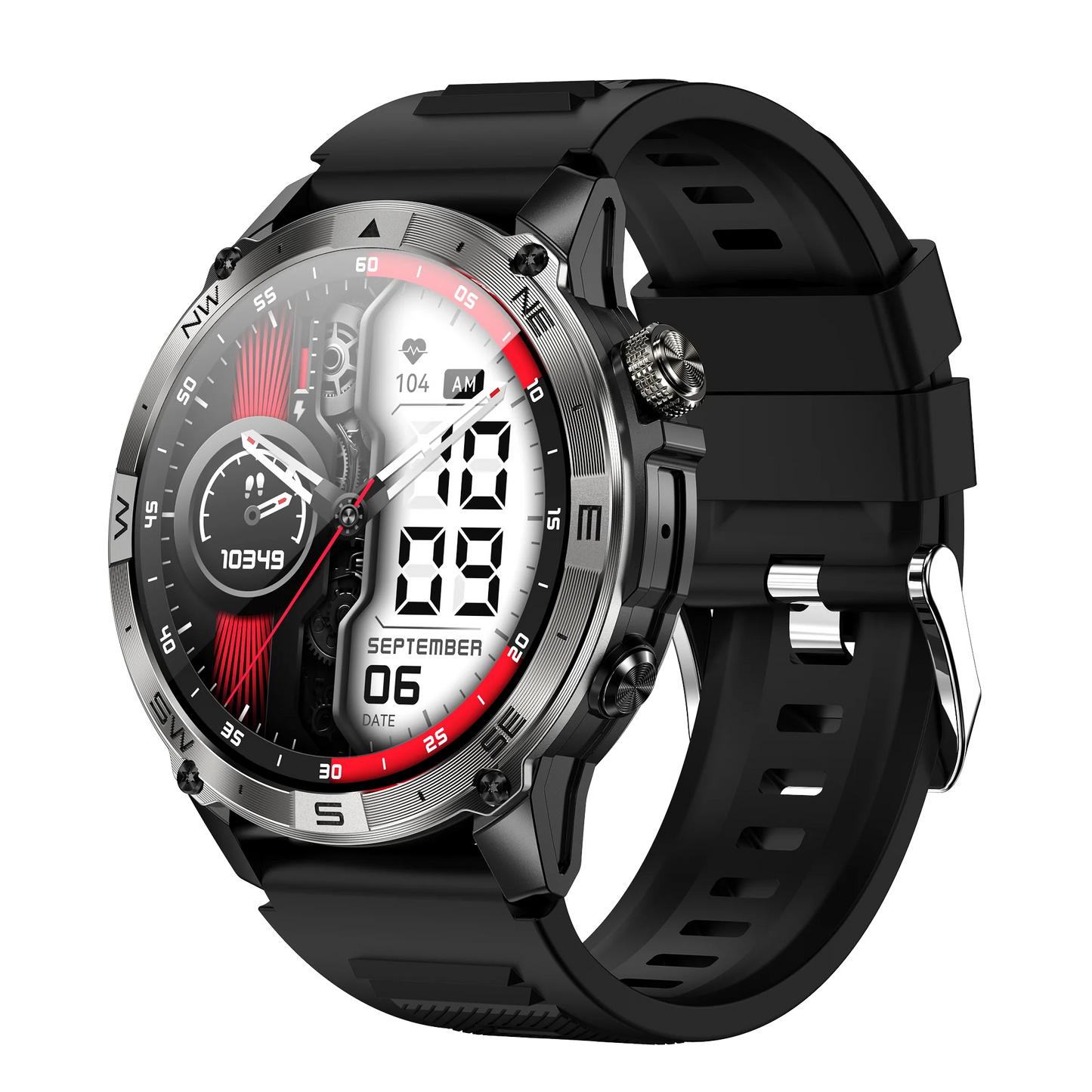 HK08 Sports Wearable Devices Waterproof Health Monitoring Smart Watches AMOLED Relogio Smartwatch