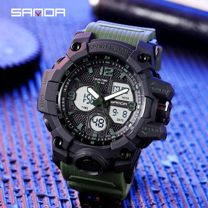 Men Sports Watches G Style Black Wrist Watch Led Digital 50M Waterproof Watch for S Shock Male Clock Relogio Masculino Dropship