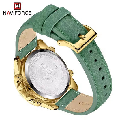 NAVIFORCE 9197 Quartz Watches Mens Luxury Sport Chronograph Waterproof Quartz Big Dial Clock Digital Wristwatches Men Watch