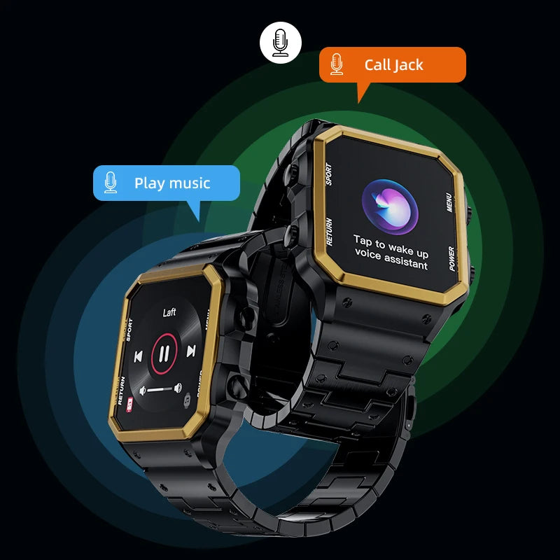 Smartwatch Smart Watch High-end Luxury Man Watch 2024 Aiweile AW38 Waterproof for Android IOS Fitness Original Bluetooth Hebrew