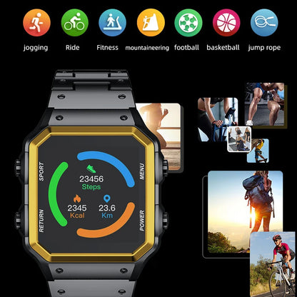 Smartwatch Smart Watch High-end Luxury Man Watch 2024 Aiweile AW38 Waterproof for Android IOS Fitness Original Bluetooth Hebrew