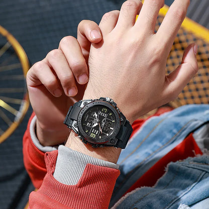New fashion sports simple handsome cool men's electronic watches business 6/2000  design sense