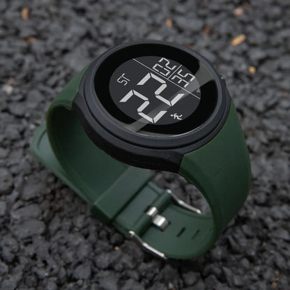 Sports Watches For Men Fashion Luxury Wear-Resistant Led Display Waterproof Outdoor Military Clock Man Electronic Watch