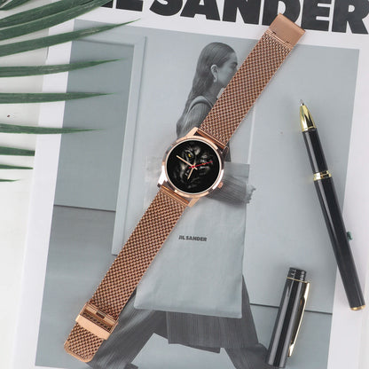 Name Woman Watch for Women Wife Photo Pattern Friend Custom Made Gift Logo Lady Wrist Watch Black Wolf Girl Quartz Wristwatches