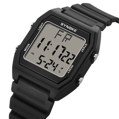 Men's Sports Watch , Digital Display, Square Dial, Fashionable TPU Strap, Ideal for Students