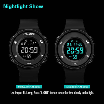 Men's Watch Sports LED Digital Watches Luminous Waterproof Multifunction Sport Clock Outdoor Military Wristwatch for men Kids