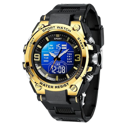 New fashion sports simple handsome cool men's electronic watches business 6/2000  design sense