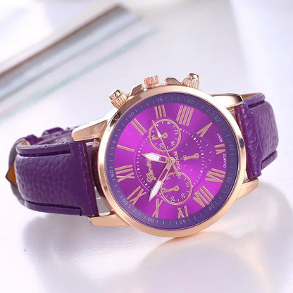 Watch Women Casual Ladies Watches Top Brand Luxury Woman Watch Leather Waterproof Simple Dress Quartz Wristwatch Female Clock
