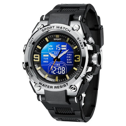 New fashion sports simple handsome cool men's electronic watches business 6/2000  design sense